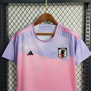 Camisa da Seleção Japonesa II 2022 Versão Feminina + Personalização Grátis 