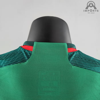 Camisa da Seleção Mexicana I 2022 Versão Jogador + Personalização Grátis 