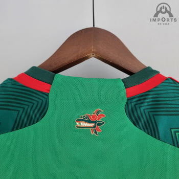 Camisa da Seleção Mexicana I 2022 Versão Torcedor + Personalização Grátis 