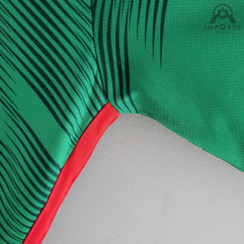 Camisa da Seleção Mexicana I 2022 Versão Torcedor + Personalização Grátis 