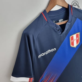 Camisa da Seleção Peruana II 22/23 Versão Torcedor + Personalização Grátis