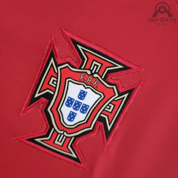 Camisa da Seleção Portuguesa I 2022 Versão Torcedor + Personalização Grátis Camisa da Seleção Portuguesa I 2022 Versão Torcedor + Personalização Grátis