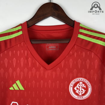 Camisa de Internacional 23/24 Goleiro Vermelha + Personalização Grátis