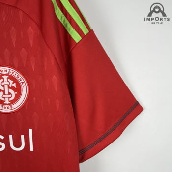 Camisa de Internacional 23/24 Goleiro Vermelha + Personalização Grátis