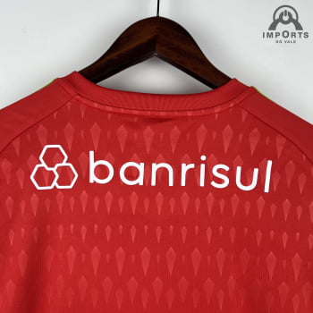 Camisa de Internacional 23/24 Goleiro Vermelha + Personalização Grátis