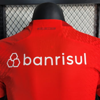 Camisa de Internacional I 23/24 Versão Jogador + Personalização Grátis