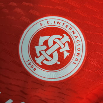Camisa de Internacional I 23/24 Versão Jogador + Personalização Grátis Camisa de Internacional I 23/24 Versão Jogador + Personalização Grátis