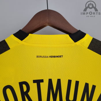 Camisa Borussia Dortmund l 22/23 Versão Torcedor + Personalização Grátis