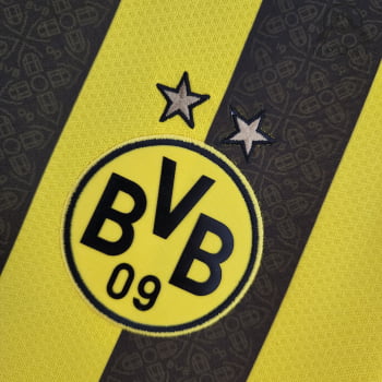 Camisa Borussia Dortmund l 22/23 Versão Torcedor + Personalização Grátis