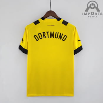 Camisa Borussia Dortmund l 22/23 Versão Torcedor + Personalização Grátis