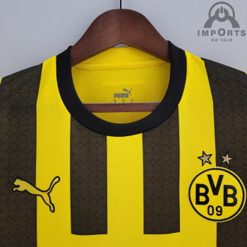 Camisa Borussia Dortmund l 22/23 Versão Torcedor + Personalização Grátis