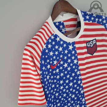 Camisa da Seleção Americana 2022 Versão Torcedor Ed. Especial