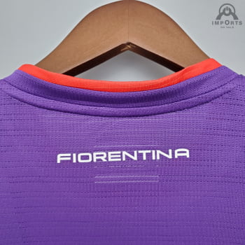 Camisa Fiorentina I 21/22 Versão Torcedor + Personalização Grátis