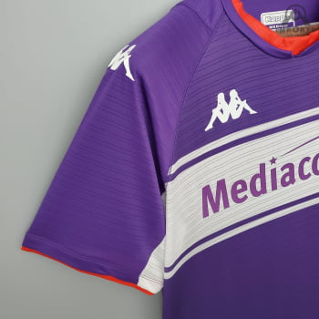 Camisa Fiorentina I 21/22 Versão Torcedor + Personalização Grátis