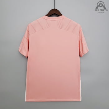 Camisa Flamengo 21/22 Ed. Especial Outubro Rosa Versão Torcedor + Personalização Grátis