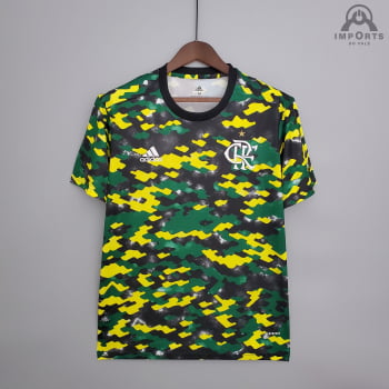 Camisa Flamengo 21/22 Treino - Camuflada