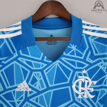Camisa Flamengo 22/23 Goleiro - Azul
