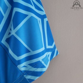 Camisa Flamengo 22/23 Goleiro - Azul