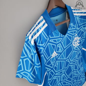 Camisa Flamengo 22/23 Goleiro - Azul