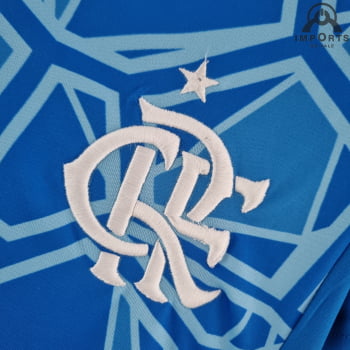 Camisa Flamengo 22/23 Versão Feminina Goleiro + Personalização Grátis 