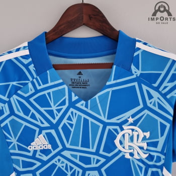 Camisa Flamengo 22/23 Versão Feminina Goleiro + Personalização Grátis 