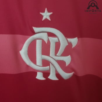 Camisa Flamengo 22/23 Versão Torcedor Ed. Especial Outubro Rosa + Personalização Grátis Camisa Flamengo 22/23 Versão Torcedor Ed. Especial Outubro Rosa + Personalização Grátis