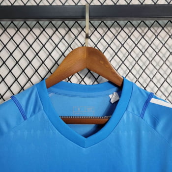 Camisa Flamengo 23/24 Goleiro + Personalização Grátis - Azul