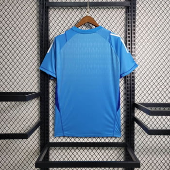 Camisa Flamengo 23/24 Goleiro + Personalização Grátis - Azul
