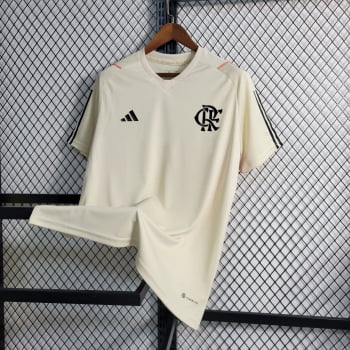 Camisa Flamengo 23/24 Treino - Bege 
