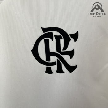 Camisa Flamengo 23/24 Versão Feminina Treino - Branca