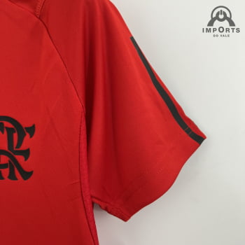 Camisa Flamengo 23/24 Treino Versão Feminina - Vermelha