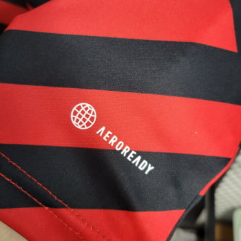Camisa Flamengo 23/24 Versão Torcedor Ed. Especial Rubro Negra Listrada + Personalização Grátis