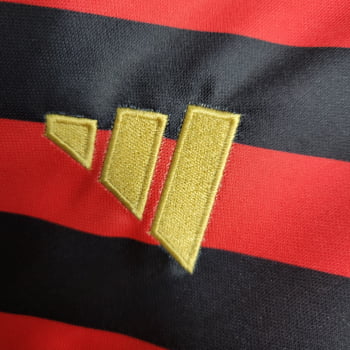 Camisa Flamengo 23/24 Versão Torcedor Ed. Especial Rubro Negra Listrada + Personalização Grátis