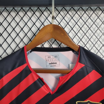 Camisa Flamengo 23/24 Versão Torcedor Ed. Especial Rubro Negra Listrada + Personalização Grátis