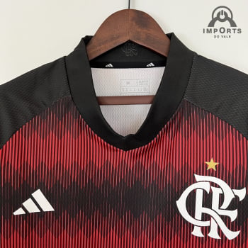 Camisa Flamengo 23/24 Versão Torcedor Ed. Especial Rubro Negra + Personalização Grátis 