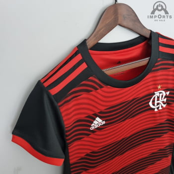 Camisa Flamengo I 22/23 Versão Torcedor Feminino + Personalização grátis