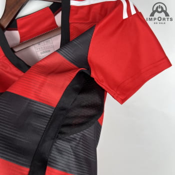 Camisa Flamengo I 23/24 Versão Feminina + Personalização Grátis