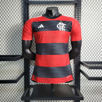 Camisa Flamengo I 23/24 Versão Jogador + Personalização Grátis 