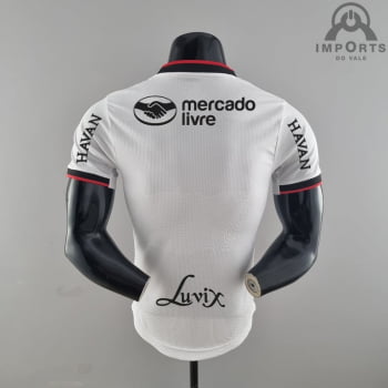 Camisa Flamengo II 22/23 Versão Jogador + Patrocínios + Personalização Grátis