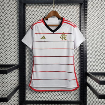 Camisa Flamengo II 23/24 Versão Feminina + Personalização Grátis 