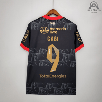 Camisa Flamengo III 21/22 Versão Torcedor + Patrocínios + Personalização Grátis