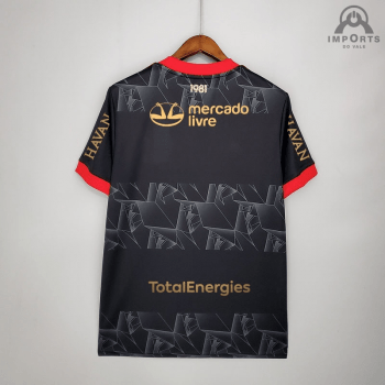 Camisa Flamengo III 21/22 Versão Torcedor + Patrocínios + Personalização Grátis