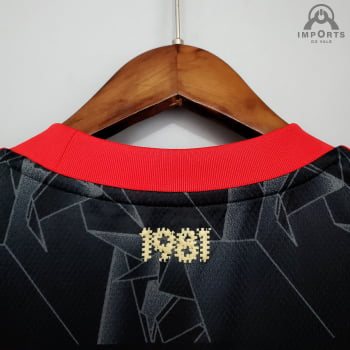 Camisa Flamengo III 21/22 Versão Torcedor + Patrocínios + Personalização Grátis