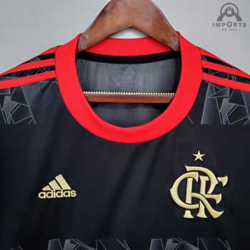 Camisa Flamengo III 21/22 Versão Torcedor + Personalização Grátis
