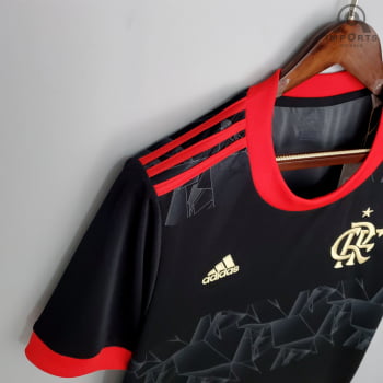 Camisa Flamengo III 21/22 Versão Torcedor + Personalização Grátis