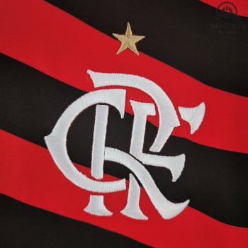 Camisa Flamengo III 22/23 Versão Torcedor + Patrocínios + Patch Brasileirão + Patch do Estado + Personalização Grátis 