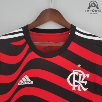 Camisa Flamengo III 22/23 Versão Torcedor + Personalização Grátis 