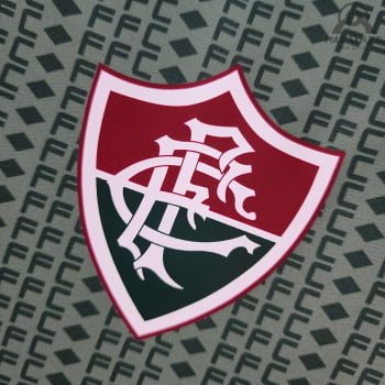 Camisa Fluminense 22/23 Versão Treino Verde + Patrocínios