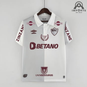 Camisa Fluminense 22/23 Versão Torcedor Ed. Especial 120 anos + Patrocínios + Personalização Grátis