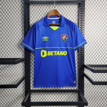 Camisa Fluminense 23/24 Goleiro + Personalização Grátis - Azul
